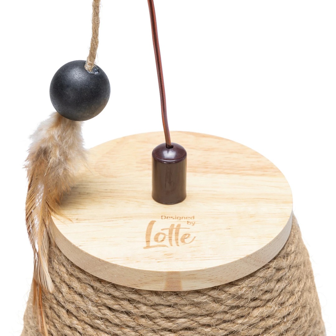 Designed By Lotte Kattenspeelgoed Tuimel Mae 4 Designed By Lotte Kattenspeelgoed Tuimel Mae - Afbeelding 2