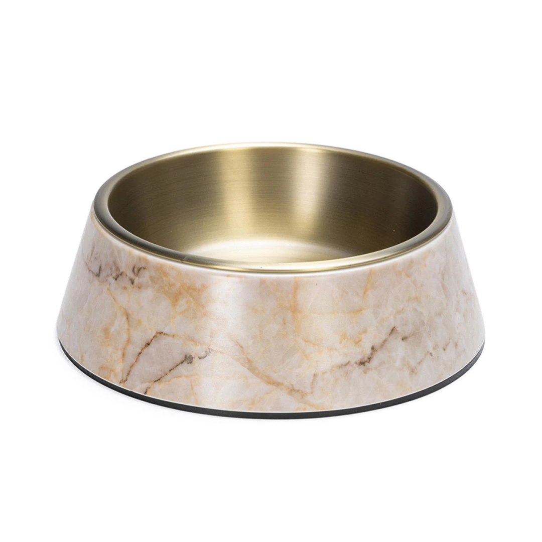 Designed By Lotte Voer- En Drinkbak Meis Beige 4 Designed By Lotte Voer- En Drinkbak Meis Beige - Afbeelding 2