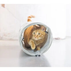 Designed By Lotte Kattentunnel Ribbed Lichtgrijs -Designed By Lotte 0704781 3