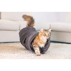 Designed By Lotte Kattentunnel Ribbed Antraciet -Designed By Lotte 0704783 3