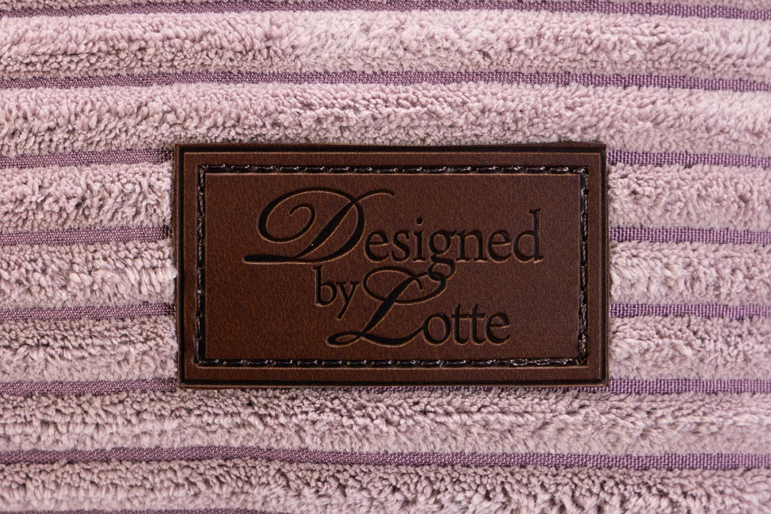 Designed By Lotte Hondenmand Ribbed Roze 5 Designed By Lotte Hondenmand Ribbed Roze - Afbeelding 3