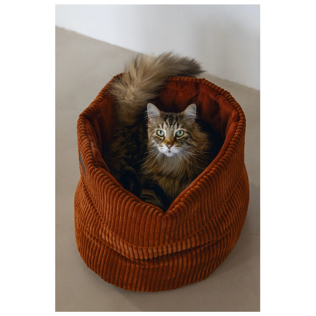 Designed By Lotte Kattenmand Ribbed Hoog Terracotta 6 Designed By Lotte Kattenmand Ribbed Hoog Terracotta - Afbeelding 4