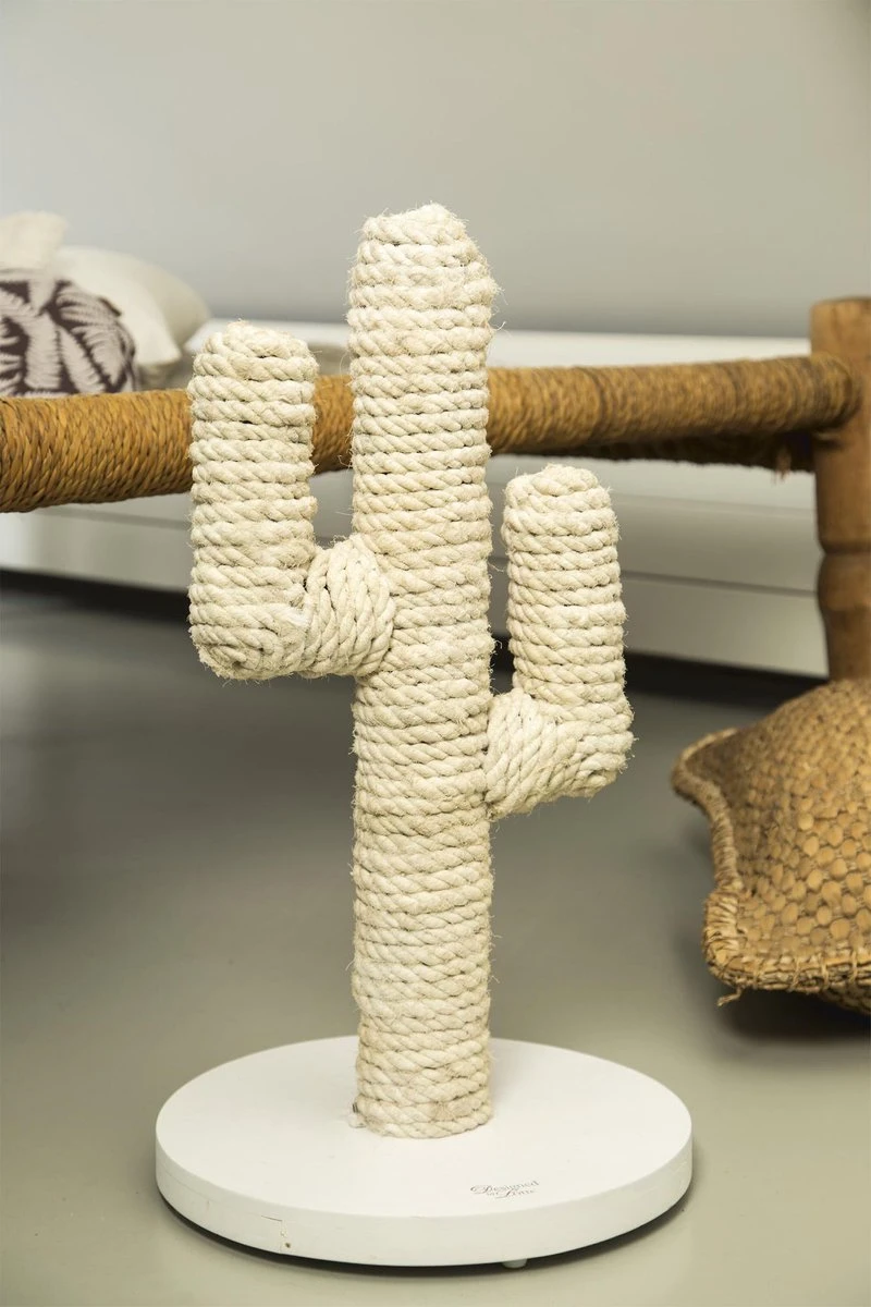 Designed By Lotte Houten Cactus - Krabpaal - Taupe - 35 X 35 X 60 Cm 12 Designed By Lotte Houten Cactus - Krabpaal - Taupe - 35 X 35 X 60 Cm - Afbeelding 10