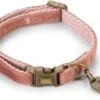 Designed By Lotte Kattenhalsband Velura Roze 20-30 Cm
