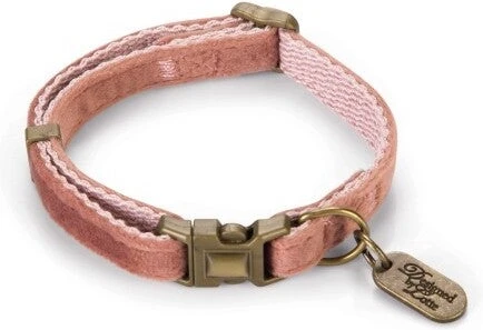 Designed By Lotte Kattenhalsband Velura Roze 20-30 Cm 3 Designed By Lotte Kattenhalsband Velura Roze 20-30 Cm