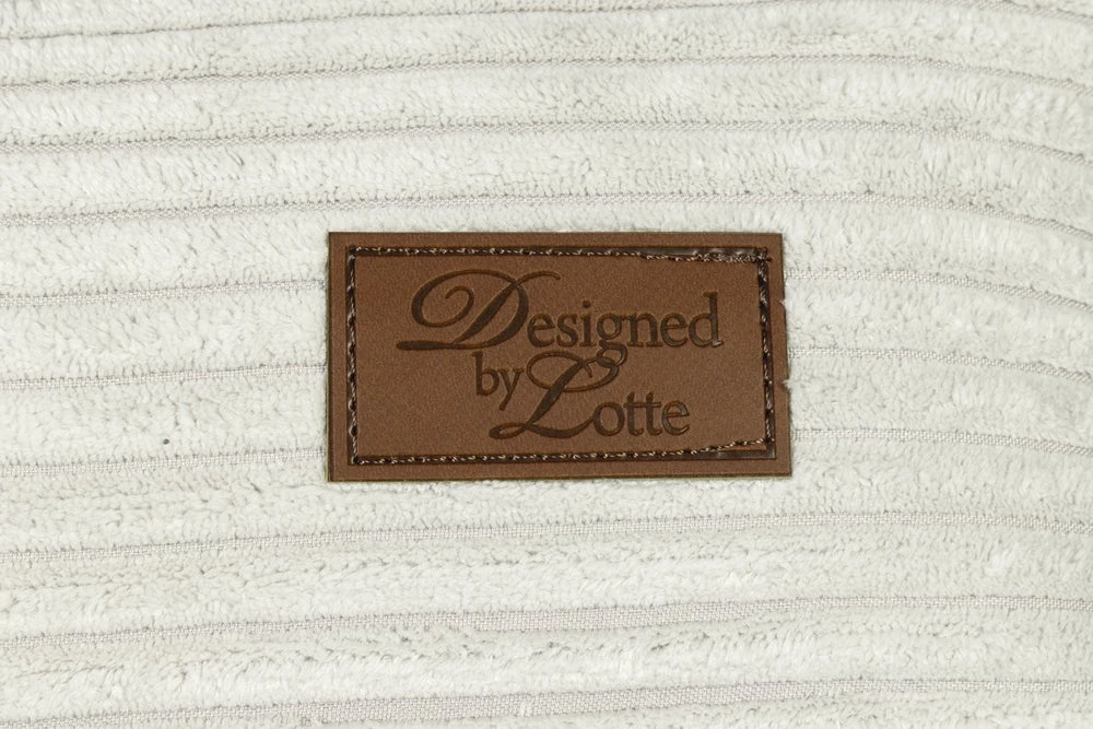 Designed By Lotte Hondenmand Ribbed Grijs 95 X 80 X 25 Cm 4 Designed By Lotte Hondenmand Ribbed Grijs 95 X 80 X 25 Cm - Afbeelding 2