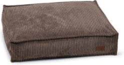 Designed By Lotte Hondenkussen Ribbed Bruin 70 X 55 X 15 Cm