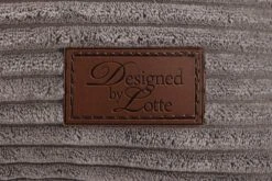 Designed By Lotte Hondenkussen Ribbed Bruin 120 X 80 X 15 Cm -Designed By Lotte 8712695194149 2 1