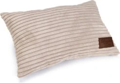 Designed By Lotte Hondenkussen Ribbed Grijs 35 X 23 X 6 Cm