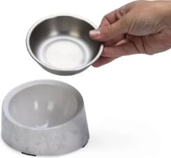 Designed By Lotte Kattenvoerbak Vita Wit 14 X 13,5 X 7,6 Cm 160 Ml -Designed By Lotte 8712695201816 3