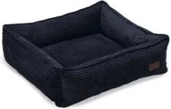 Designed By Lotte Hondenmand Ribbed Antraciet 65 X 60 X 20 Cm