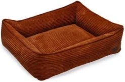 Designed By Lotte Hondenmand Ribbed Bruin 80 X 70 X 22 Cm