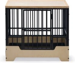 Designed By Lotte Hondenbench Quirine Zwart M 81 X 57 X 71 Cm -Designed By Lotte 8712695209140 4