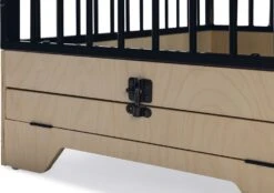 Designed By Lotte Hondenbench Quirine Zwart M 81 X 57 X 71 Cm -Designed By Lotte 8712695209140 8