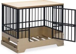 Designed By Lotte Hondenbench Quirine Zwart L 92 X 62 X 76 Cm -Designed By Lotte 8712695209157 13