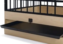 Designed By Lotte Hondenbench Quirine Zwart L 92 X 62 X 76 Cm -Designed By Lotte 8712695209157 8