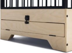 Designed By Lotte Hondenbench Quirine Zwart L 92 X 62 X 76 Cm -Designed By Lotte 8712695209157 9