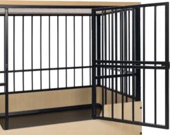 Designed By Lotte Hondenbench Quirine Zwart XL 92 X 62 X 76 Cm -Designed By Lotte 8712695209164 11