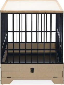 Designed By Lotte Hondenbench Quirine Zwart XL 92 X 62 X 76 Cm -Designed By Lotte 8712695209164 16