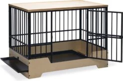 Designed By Lotte Hondenbench Quirine Zwart XL 92 X 62 X 76 Cm -Designed By Lotte 8712695209164 4