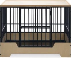 Designed By Lotte Hondenbench Quirine Zwart XL 92 X 62 X 76 Cm -Designed By Lotte 8712695209164 5