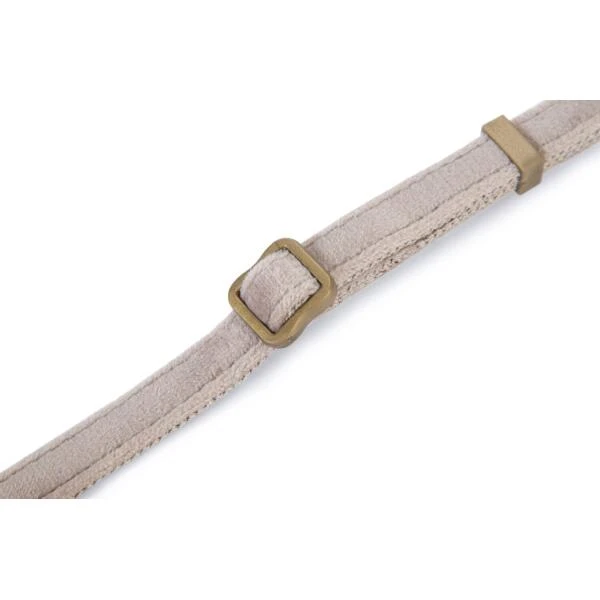 Halsband Hond 'Velura' Fluweel Grijs 20-30 Cm - Designed By Lotte 5 Halsband Hond 'Velura' Fluweel Grijs 20-30 Cm - Designed By Lotte - Afbeelding 4